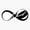 1pcs, variant on Hockey Infinity Er, Phone Decal Water Bottle Stickers Car Decals, Funny Birthday Gift