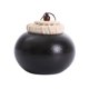 thumbnail image 1 of Tarro de té de cerámica negra de estilo chino, recipiente sellado pintoresco, lata redonda de azúcar para café, regalo con tapa para restaurante y hogar (negro), 1 of 5