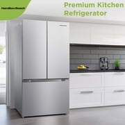 Hamilton Beach 20.3 cu. ft. Frost-Free French Door Refrigerator, Platinum HZ7602