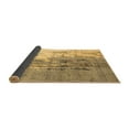 thumbnail image 2 of Ahgly Company Indoor Rectangle Abstract Brown Modern Area Rugs, 2' x 4', 2 of 4