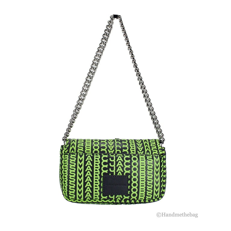 Crossbody Neon Colored Handbags Pink Leather Mini Handbag For