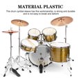 thumbnail image 5 of Milisten 12 Pcs Manchons de Cymbale avec Base à Bride Kit de Percussion Accessoires de Tambour, 5 of 5