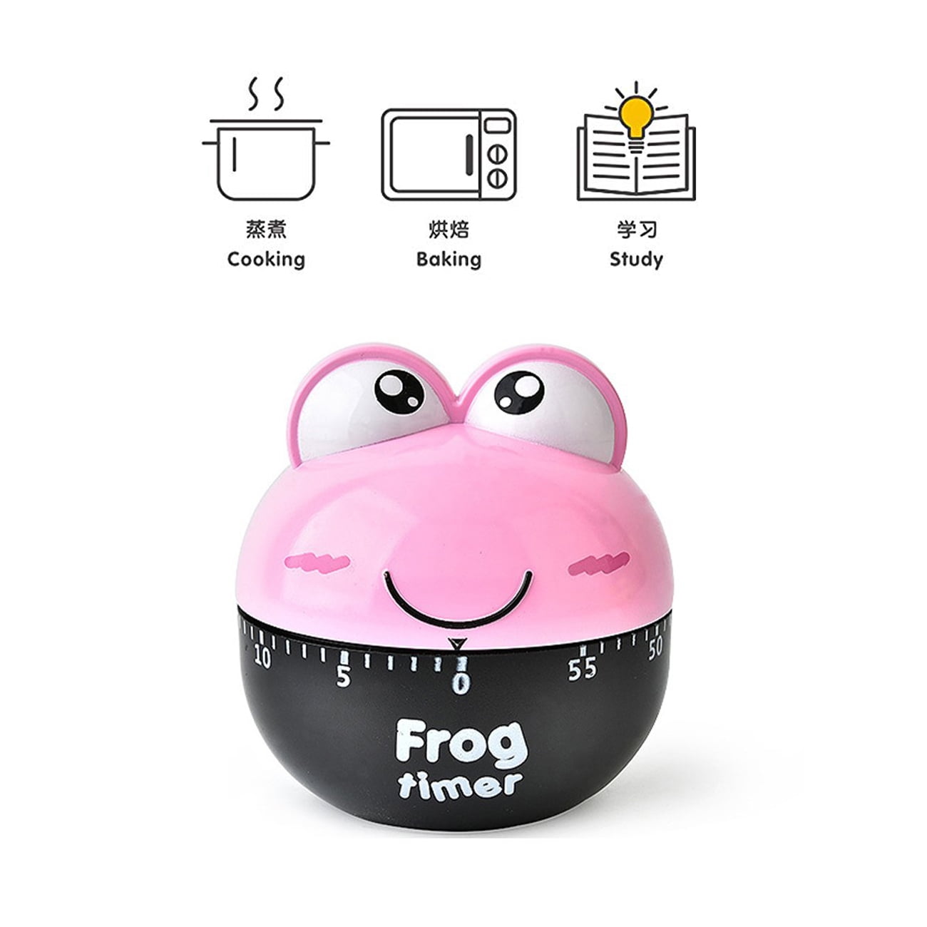 Lovely Cartoon Travel Kitchen Timer Mini Cartoon 60 Minutes Mechanical Timer Countdown Timer For Kids Loud Alarm Easy To Use A Walmart Com Walmart Com