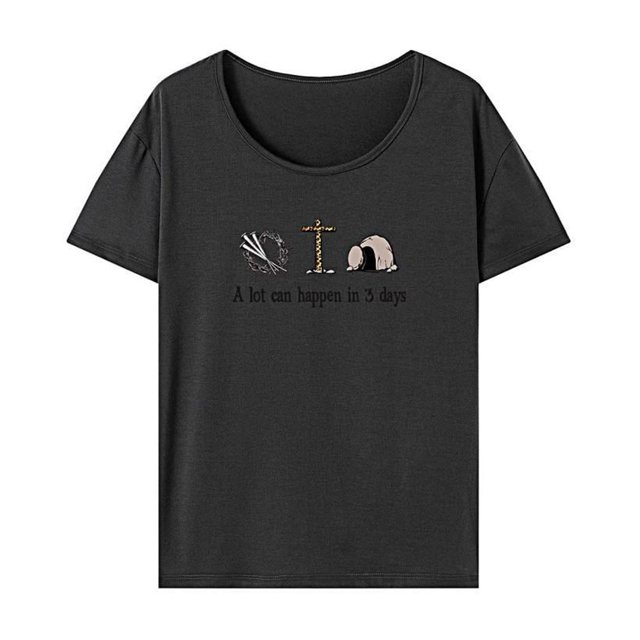 Camiseta de cuello redondo para mujer, camiseta básica sencilla para mochilero, caminar, trabajar, mujer SG