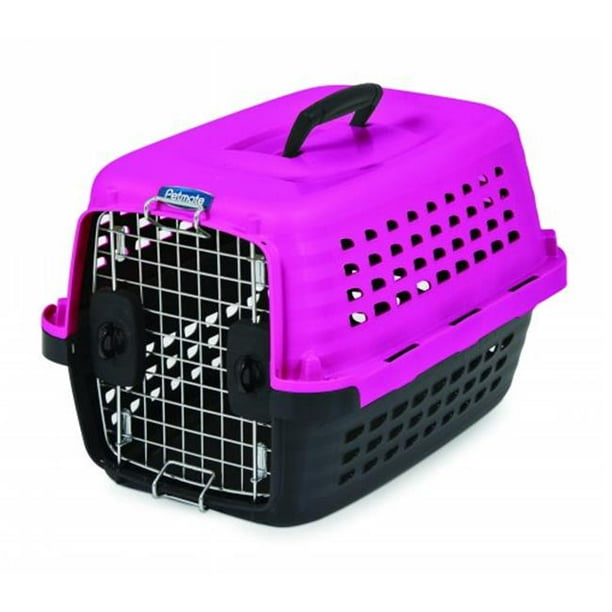 Petmate Compass Kennel 24 Inch Hot Pink Black 41038 Walmart