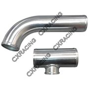 Air-Water Intercooler Piping Kit For 64-68 Ford Mustang 289/302 V8 SBC