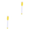 thumbnail image 2 of Sidaley Students Portable Whiteboard Pen Teaching Room Office Markers Anti-smudge Handwriting Erasable Pencil Chalkboard Home amarillo negro 2piezas, 2 of 6