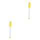 thumbnail image 3 of Injueey Students Portable Whiteboard Pen Teaching Room Chalkboard Erasable Markers Home Pencil Office Anti-smudge Handwriting amarillo negro 2piezas, 3 of 6