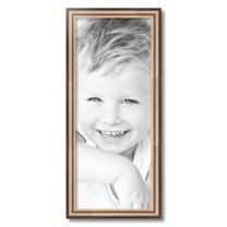 ArtToFrames 11" x 27" Anique Silver Picture Frame, 11x27 inch Silver Wood Poster Frame (WOM-4964)