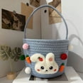 thumbnail image 5 of Fridja Sales Easter Storage Decoration Cord Basket for Countertop Coffee Table Cosmetics and Miscellaneous Items, 5 of 5