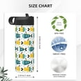 thumbnail image 4 of Sikiie Funny Boats Print 18OZ Insulated Straw Cup, Portable Leak-proof Sports Water Bottle, Stainless Steel Water Cup Suitable for Home and Outdoor, 4 of 8