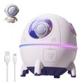thumbnail image 1 of Mini humidificadores 220ML Cápsula espacial linda Humidificadores de niebla fría Humidificador de aire ultrasónico con 2 modos de niebla y luz nocturna colorida Humidificador de escritorio personal US, 1 of 11