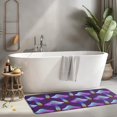 thumbnail image 2 of Colorful Mushroom Pattern Purple Pattern Kitchen Rug Mat,Kitchen Runner Rugs Non Skid Washable,Decorative Kitchen Floor Mats for Kitchen,Sink,Laundry,17"x47.2", 2 of 7