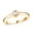 Yellow Gold Over Sterling Silver, variant on Freshwater Pearl Solitaire Ring in Rhodium Over Sterling Silver Size 9 Christmas Gifts