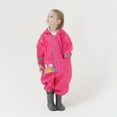thumbnail image 3 of Girls' Clothing Toddler Rain Suit Baby Rain Suit with Hood Waterproof Coverall One Piece Rain Suit Kids Save Big, 3 of 8