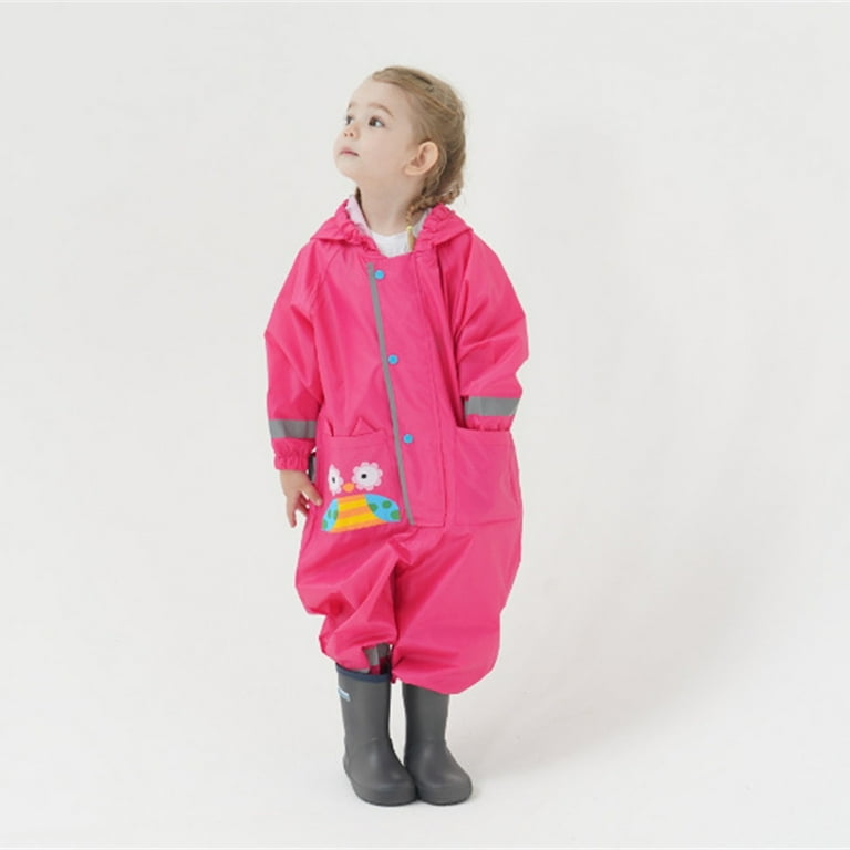 Girls' Clothing Clearance Toddler Rain Suit Baby Rain Suit with