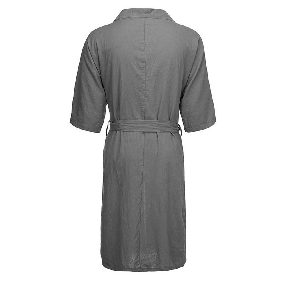 black summer dressing gown