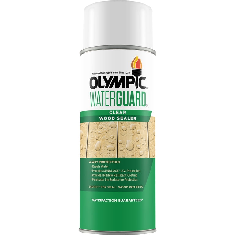 Olympic Waterguard Clear Exterior Wood Sealer Spray, 12 oz photo 8