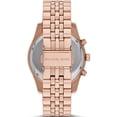 thumbnail image 3 of Michael Kors Men's Lexington Chronograph Rose-Tone Steel and Dial, 3 of 4