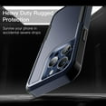 thumbnail image 4 of JETech Case for iPhone 15 Pro 6.1-Inch, Heavy Duty Dual-Layer Rugged Protection, Shockproof Protective Tough Phone Cover with Matte Back (Navy), 4 of 6