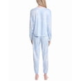 thumbnail image 2 of DKNY womens  2pc Top & Jogger Lounge Set, s, Blue, 2 of 3