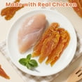 thumbnail image 2 of Chicken Jerky Dog Treats, Grain-Free Chewy Strips for Small Medium Dogs, 10.6 oz, 2 of 7