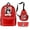Red, variant on Jey Uso Four Letters One Word 3pcs/set Backpack Shoulder Bag Women Men Outdoor Rucksack Casual Travel Bags