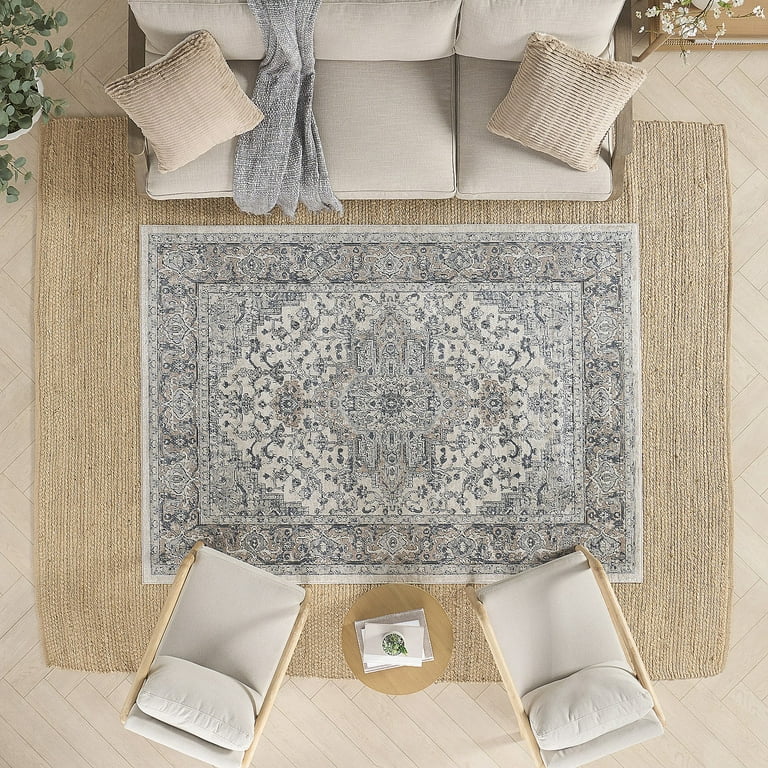 Nourison Concerto 10' x 14' Ivory/Grey Area Rug, Persian