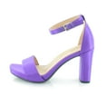 thumbnail image 2 of Naturalizer Joy Women's Heels Purple Satin Size 9 M, 2 of 8
