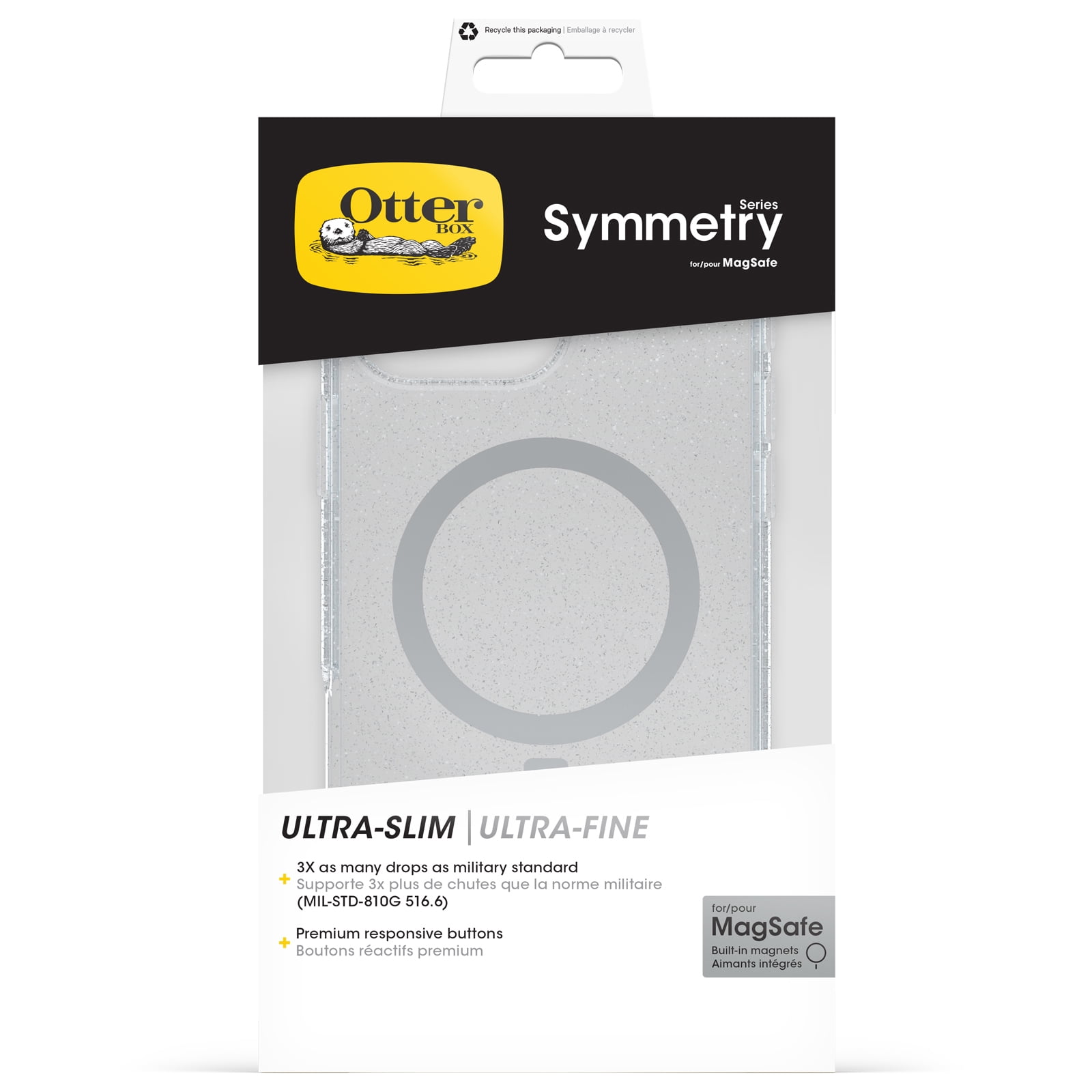 Purple Clear MagSafe iPhone 16 Case | OtterBox