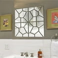 thumbnail image 2 of 28 piezas / pieza 3d espejo extraíble acrílico etiqueta de diy decoración para cm Plata, 2 of 9