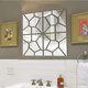 thumbnail image 2 of 28 Piezas 3D Espejo Acrílico Vinilo Calcomanía Paneles de Pared Calcomanía Paneles de Pared 25x25 Cm, Suministros de Pintura, Herramientas Y Tratamien Plata Sunnimix Etiqueta engomada de la pared de la etiqueta engomada del espejo, 2 of 8