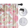 thumbnail image 4 of Blackout Kids Curtains,Pioneer Flower Floral Print Pattern Childrens Insulated Curtains Set Of 2,Bedroom Essentials,Toddler Room Decor 42"x63", 4 of 5