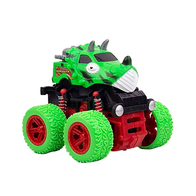 Juguetes de coche para niños pequeños de 1 a 3 años: todoterreno de tracción a las cuatro ruedas con inercia. Juguetes de coche para niños de 3 a 5 años. Regalo de cumpleaños