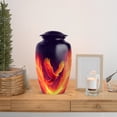 thumbnail image 6 of MUKTIVE Rising Phoenix Urns for Human Ashes Adult Man & Women, Set of 5 Combo Funeral Urns for Adult Ashes Men, Complete Set of Memorial Combo Urn for Mom and Dad (1 Large, 4 Keepsake), 6 of 7