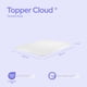 thumbnail image 2 of Colchoneta Cubre Colchon Topper 5cm King Size, 2 of 7