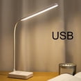 thumbnail image 1 of Lámpara de escritorio LED perfecl flexible 3 brillo Control táctil dimmable luz de lectura, 1 of 8