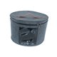 thumbnail image 4 of Caja para guardar sombreros, con tapa a prueba de polvo, para guardar juguetes de peluche y animales, con ala redonda Gris Medio, 4 of 9