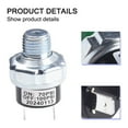 thumbnail image 4 of 2pcs 70-100PSI Air Compressor Pressure Switch /4\" NPT 12V/24V For Train, 4 of 10