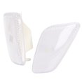 thumbnail image 3 of Carcasa de luz de marcador lateral delantera de coche, repuesto blanco para Jeep Wrangler 1997-2006, 2 uds., 3 of 5