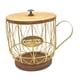 thumbnail image 1 of Cesta para guardar cápsulas de café, soporte para cápsulas de espresso, organizador de café para encimera Negro y L, 1 of 9