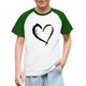 thumbnail image 1 of Blusas y camisas de manga corta con cuello redondo para niños y niñas, blusa de manga corta con estampado de cuello redondo, 1 of 7