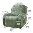 thumbnail image 3 of Conveniently Designed Recliner Cover with Pockets for Essentials Storage, 3 of 6