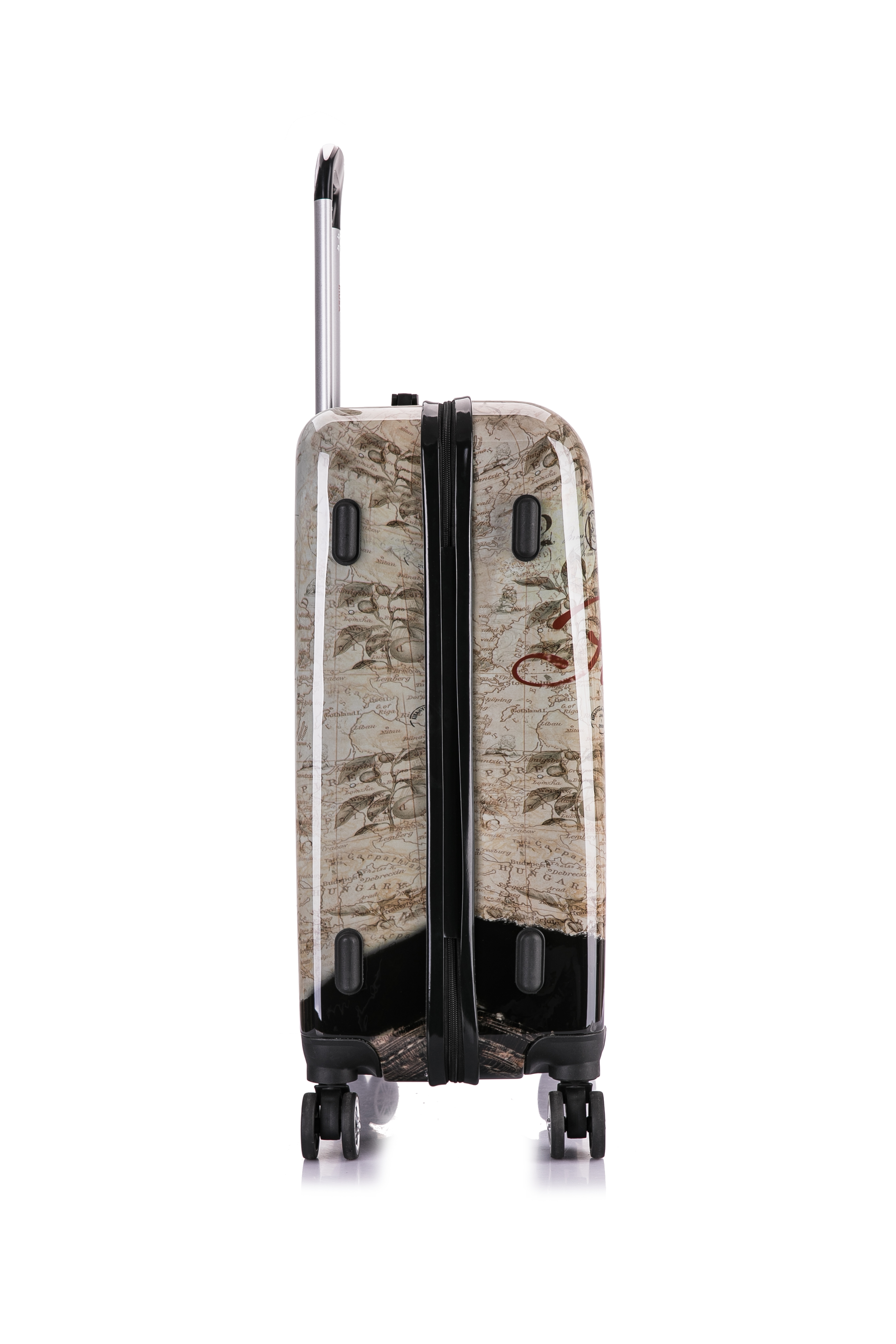 InUSA Print 24" Hardside Checked Luggage with Spinner Wheels, Handle and Trolley, Paris - image 5 of 15