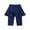 Denim blue, variant on Toddler Kids Girls Baby Leggings with Ruffle Tutu Skirt Pants Culotte Girls Bottoms Dress