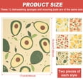 thumbnail image 4 of Keyohome 12Pcs Dishcloths for Kitchen,Reusable Kitchen Dish Towels,Absorbent Swedish Dishcloths,Kitchen Wash Rag,7.7 x 6.7inch, 4 of 8