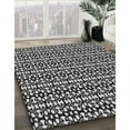 thumbnail image 2 of Ahgly Company Indoor Square Patterned Mid Gray Novelty Area Rugs, 6' Square, 2 of 6
