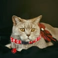 thumbnail image 3 of erfcxs Cat Collar With Print Design Breakaway Buckle & (Colorful Woven Nylon Pet Collar), 3 of 3