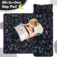 thumbnail image 4 of Black Halloween Ghost Spider Pattern Toddler Nap Mats for Kids Preschool,50"x20" Sleeping Mat Bag or Kids,Toddler Sleeping Bag,Toddler Nap Mat or Daycare, 4 of 6
