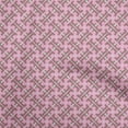 thumbnail image 1 of oneOone Cotton Cambric Rose Pink Fabric Asian Ikat Craft Projects Decor Fabric Printed By The Yard 56 Inch Wide, 1 of 4